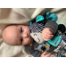 Edukační hrající plyšová hračka s klipem Baby Mix zebra