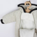 Zimní kojenecká kombinéza s kapucí Koala Star Vibes modrá