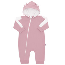 Kojenecký teplákový overal New Baby The Best růžový