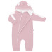 Kojenecký teplákový overal New Baby The Best růžový