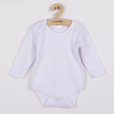 Body dlouhý rukáv New Baby II - bílé