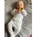 2-dílná kojenecká souprava New Baby Stripes bílá