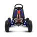 Dětská šlapací motokára Go-kart Milly Mally Thor modrá