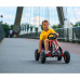 Dětská šlapací motokára Go-kart Milly Mally Thor modrá