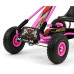 Dětská šlapací motokára Go-kart Milly Mally Thor růžová