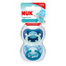 Dudlík NUK Signature 6-18m 2ks kluk