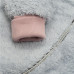 Luxusní dětský zimní overal New Baby Teddy bear šedo růžový