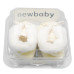 Kojenecké zimní capáčky New Baby béžové 0-3 m