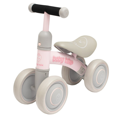 Dětské odrážedlo Baby Mix Baby Bike Fruit pink Dětské odrážedlo Baby Mix Baby Bike Fruit pink
