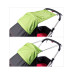 Sluneční clona na kočárek New Baby Basic red