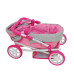 Dětský kočárek pro panenky Milly Mally Alice Prestige Pink