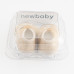 Kojenecké krajkové capáčky New Baby hnědá 0-3 m