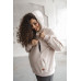 Těhotenská a kojící mikina Motherhood oversize milk & love béžová