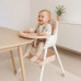 Jídelní židlička Baby Mix Nora dusty pink