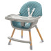Jídelní židlička Baby Mix Freja wooden dusty green