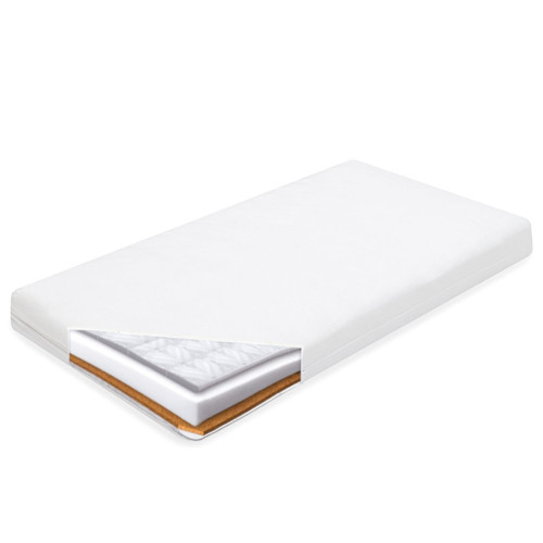 Dětská matrace New Baby STANDARD 120x60x11 cm pohanka-molitan-kokos bílá Dětská matrace New Baby STANDARD 120x60x11 cm pohanka-molitan-kokos bílá