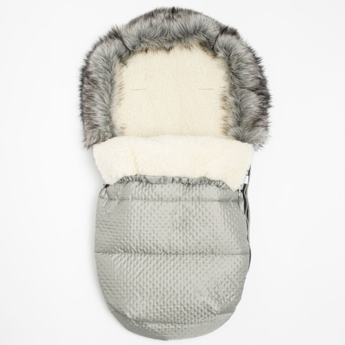 Zimní fusak New Baby Lux Wool grey Zimní fusak New Baby Lux Wool grey
