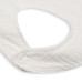 Mušelínový dětský bryndák New Baby white