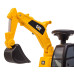Dětské odrážedlo bagr se zvukem CAT Excavator Milly Mally žlutý