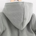 Kojenecká kombinéza s kapucí New Baby Frosty grey