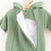 Kojenecká kombinéza s kapucí New Baby Frosty mint