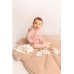 Mušelínová hrací deka New Baby Leaf beige