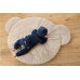 Dětská hrací deka New Baby Bear warm grey