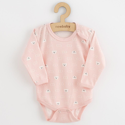 Kojenecké body New Baby Classic II medvídek bílý Kojenecké body New Baby Classic II medvídek bílý