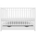 Dětská postýlka se šuplíkem New Baby BASIC bílá