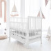 Dětská postýlka New Baby LILLY se stahovací bočnicí a šuplíkem bílá
