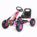 Dětská šlapací motokára Go-kart Baby Mix Razor růžová