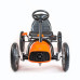 Dětská šlapací motokára Go-kart Baby Mix Buggy oranžová