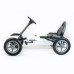 Dětská šlapací motokára Go-kart Baby Mix Buggy bílá
