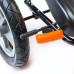 Dětská šlapací motokára Go-kart Baby Mix Buggy bílá