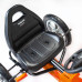 Dětská šlapací motokára Go-kart Baby Mix Buggy bílá