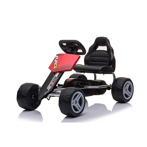Dětská šlapací motokára Go-kart Baby Mix Speedy červená Dětská šlapací motokára Go-kart Baby Mix Speedy červená