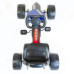 Dětská šlapací motokára Go-kart Baby Mix Speedy červená Dětská šlapací motokára Go-kart Baby Mix Speedy červená
