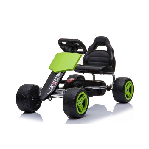 Dětská šlapací motokára Go-kart Baby Mix Speedy zelená Dětská šlapací motokára Go-kart Baby Mix Speedy zelená