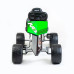 Dětská šlapací motokára Go-kart Baby Mix Speedy zelená Dětská šlapací motokára Go-kart Baby Mix Speedy zelená