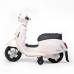 Dětská elektrická motorka Baby Mix Vespa bílá
