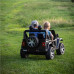 Dětské elektrické autíčko Baby Mix Jeep Wrangler Rubicon černé Dětské elektrické autíčko Baby Mix Jeep Wrangler Rubicon černé