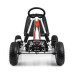 Dětská šlapací motokára Go-kart Milly Mally Thor bílá