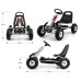 Dětská šlapací motokára Go-kart Milly Mally Thor bílá
