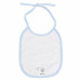 Dětský froté bryndák podšitý PVC New Baby modrý