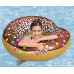 Dětský velký nafukovací kruh Bestway DONUT 107cm brown
