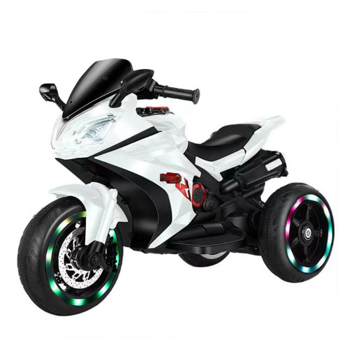 Dětská elektrická motorka Baby Mix Rare bílá Dětská elektrická motorka Baby Mix Rare bílá