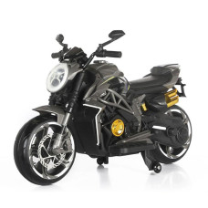 Dětská elektrická motorka Baby Mix Calabre černá