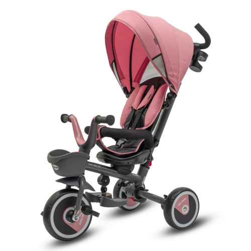 Dětská tříkolka Baby Mix 5v1 RELAX 365° růžová Dětská tříkolka Baby Mix 5v1 RELAX 365° růžová