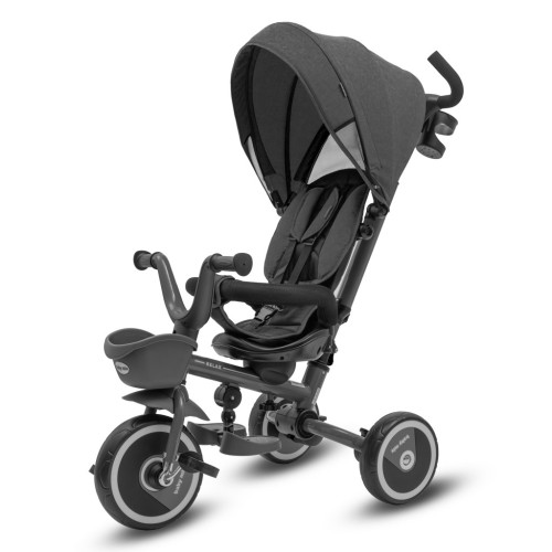Dětská tříkolka Baby Mix 5v1 RELAX 365° šedá Dětská tříkolka Baby Mix 5v1 RELAX 365° šedá