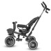 Dětská tříkolka Baby Mix 5v1 RELAX 365° šedá Dětská tříkolka Baby Mix 5v1 RELAX 365° šedá